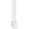 Ekena Millwork Portland Architectural Grade PVC Gable Bracket, 84"W x 28"H x 4"D x 6"F, 8/12 Pitch GBP084X28X0406POR00 - alternate 4
